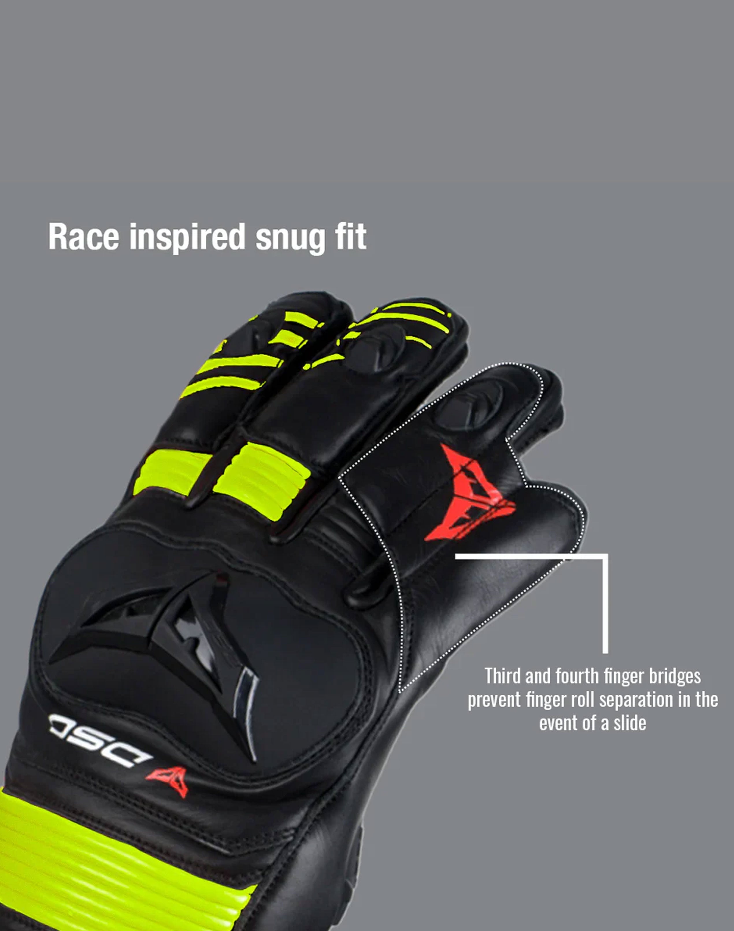 DSG Race Pro Sport Gloves