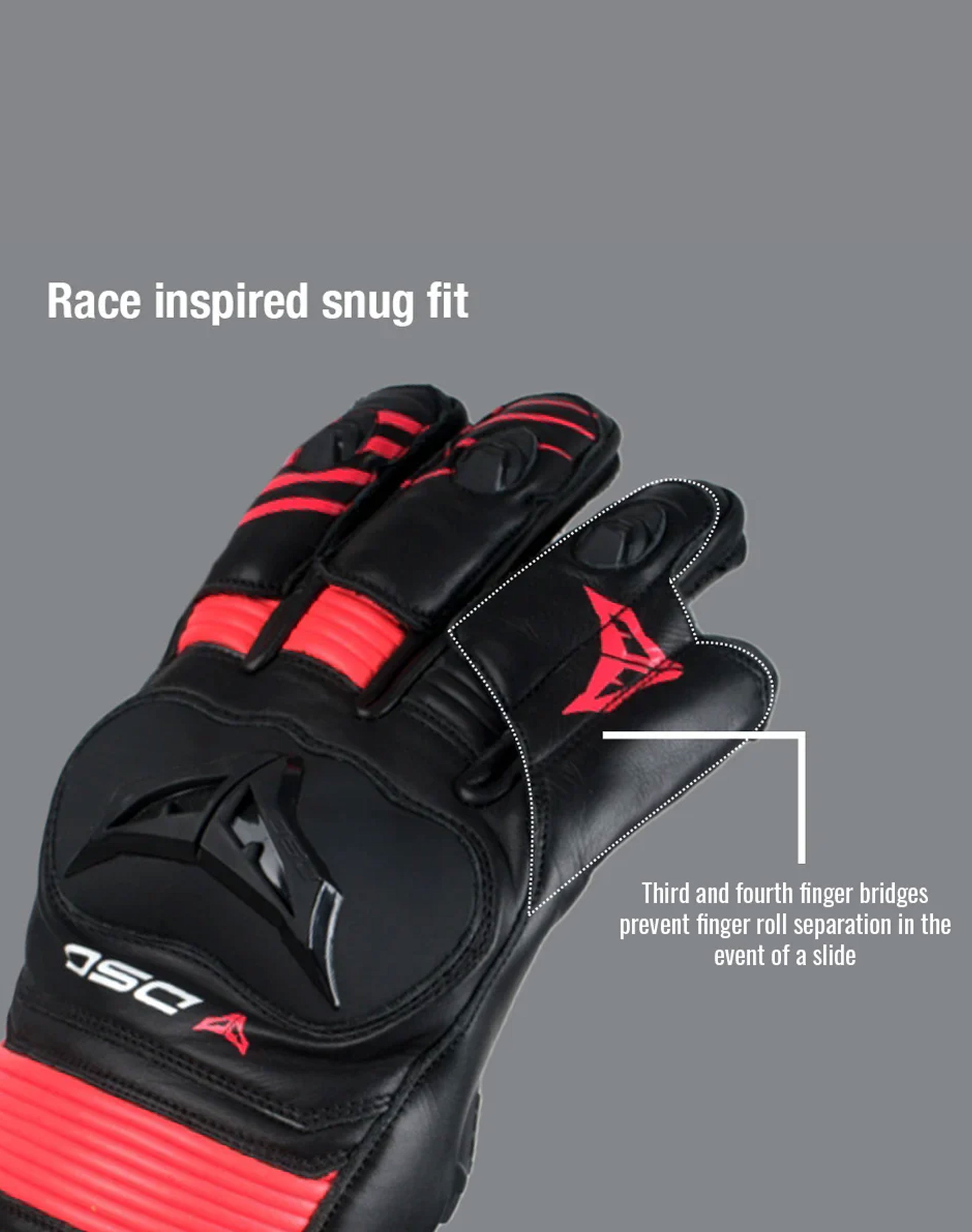 DSG Race Pro Sport Gloves