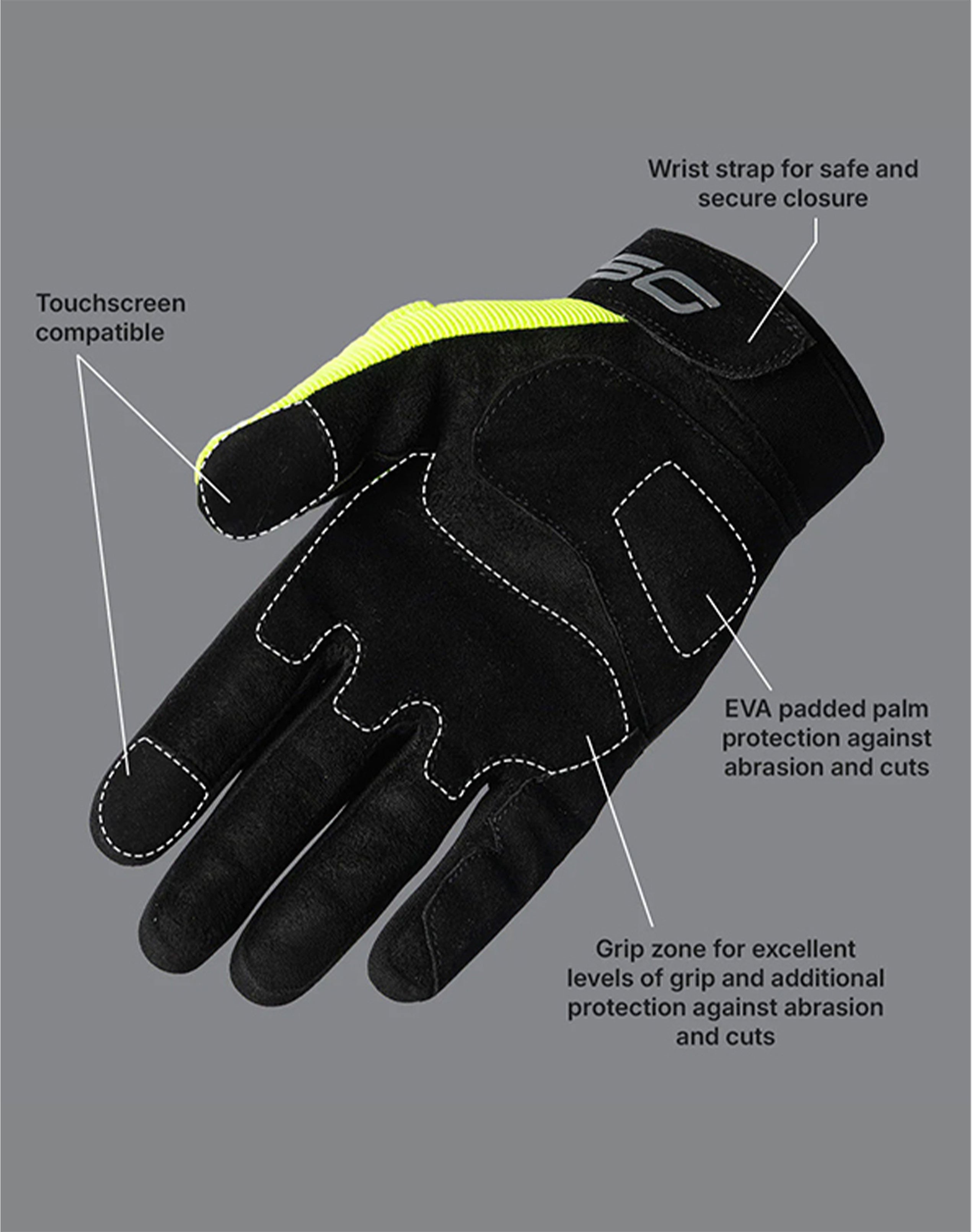 DSG Phoenix Air Riding Gloves
