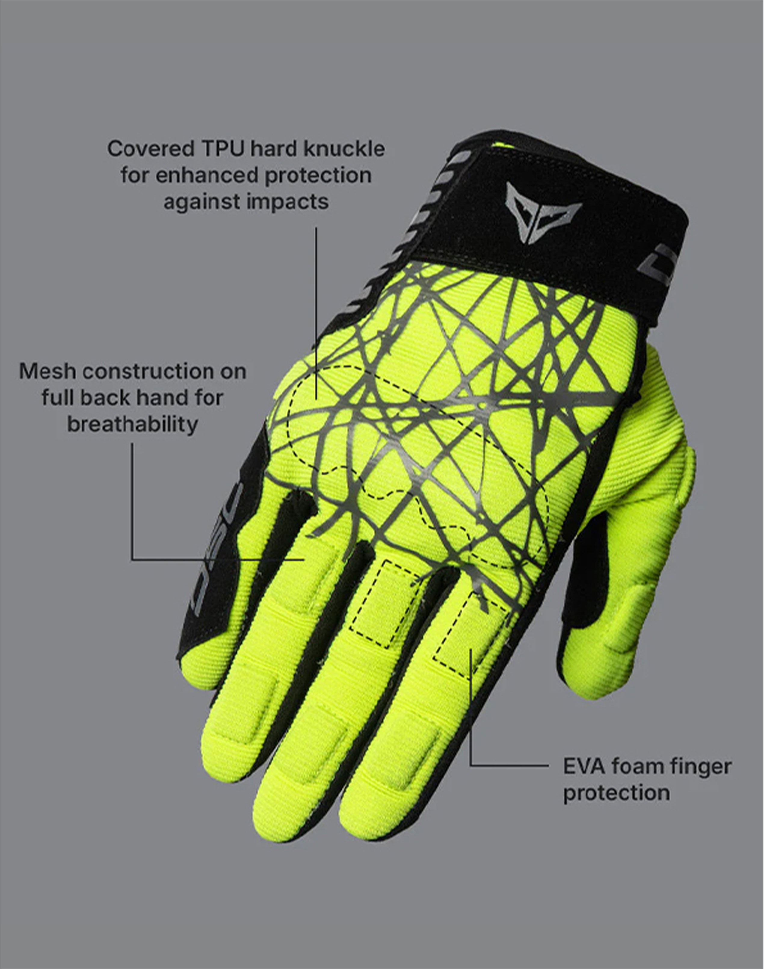 DSG Phoenix Air Riding Gloves