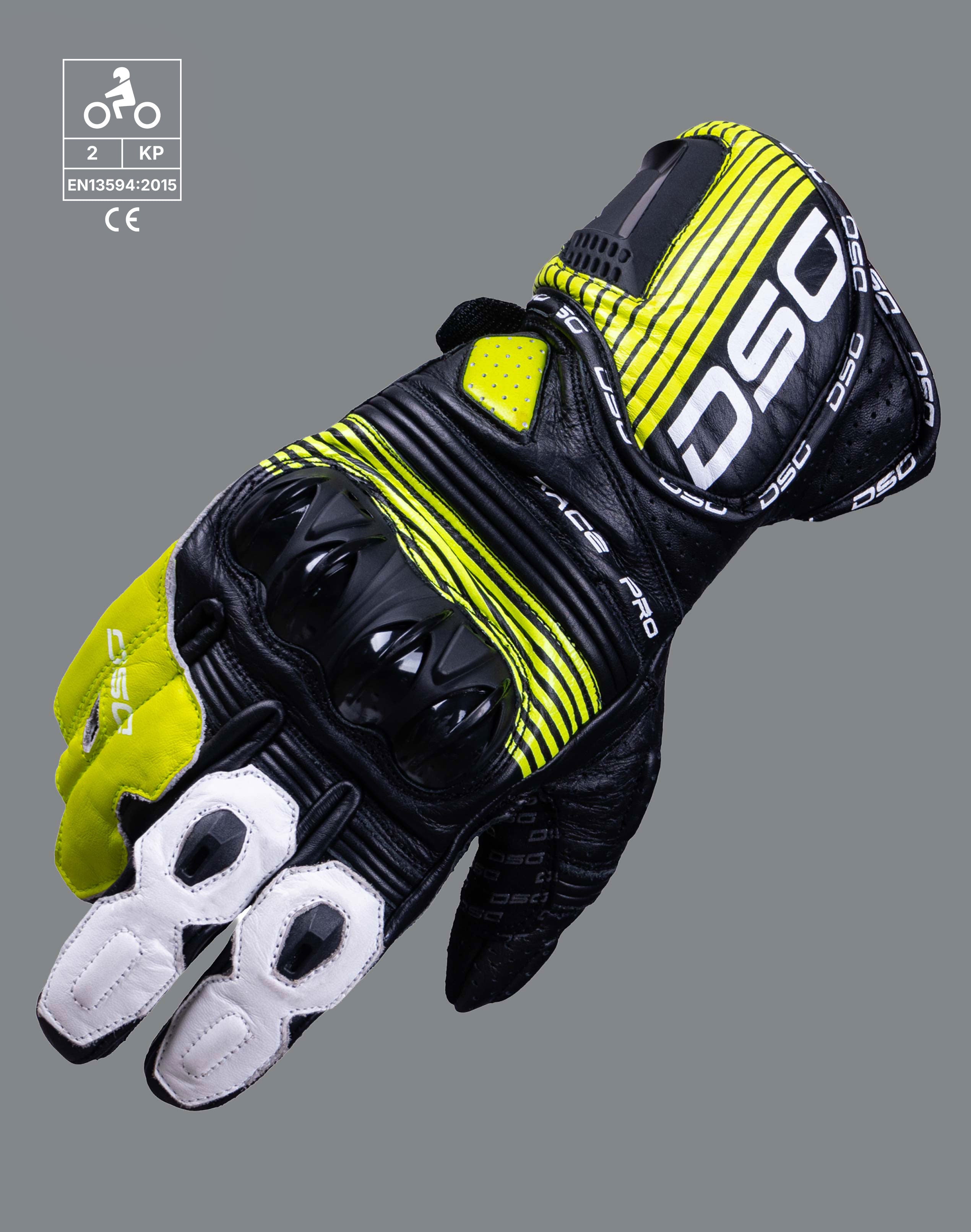 DSG Race Pro V1 Riding Gloves