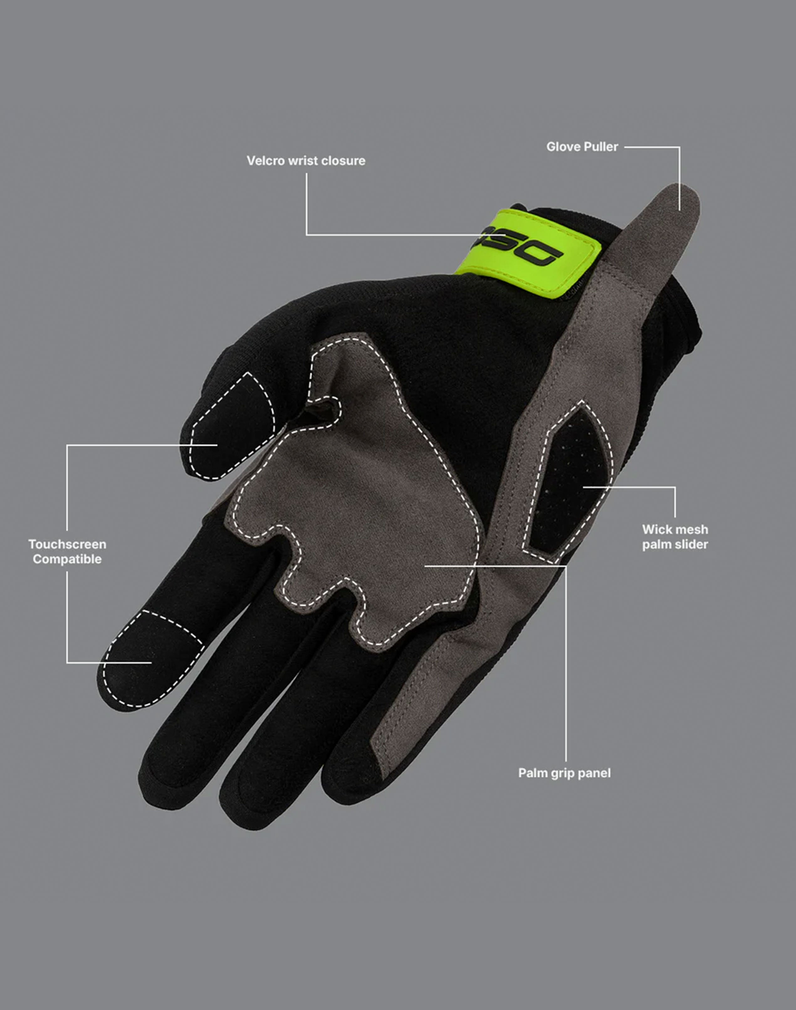 DSG Alpha Air Gloves