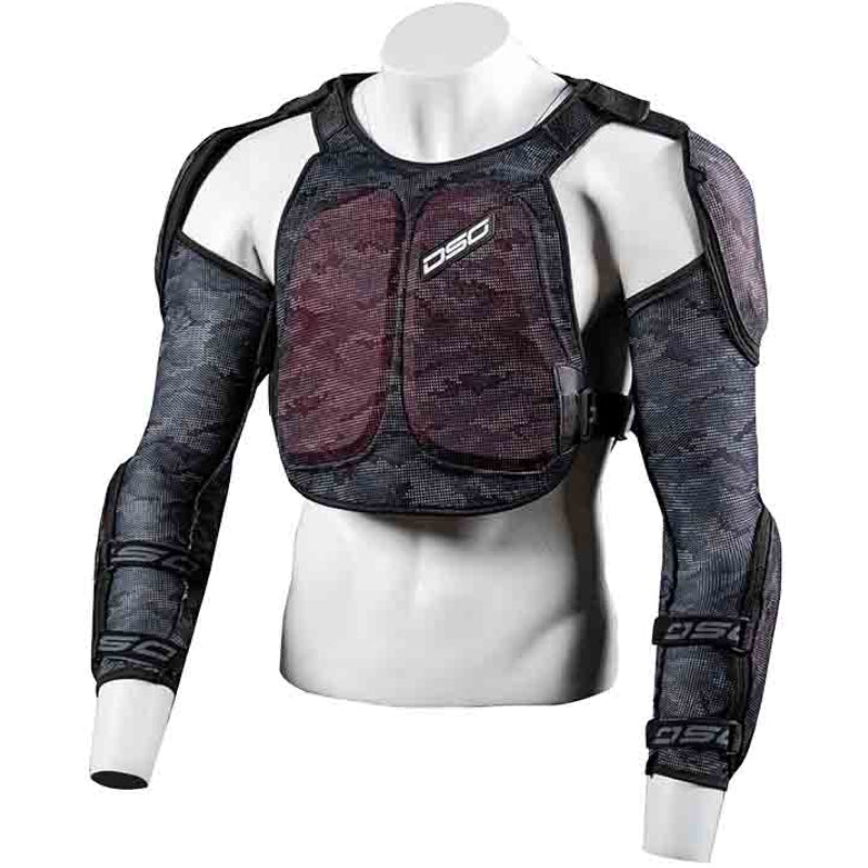 DSG Bionic ADV Protector Riding Jacket Camo Grey