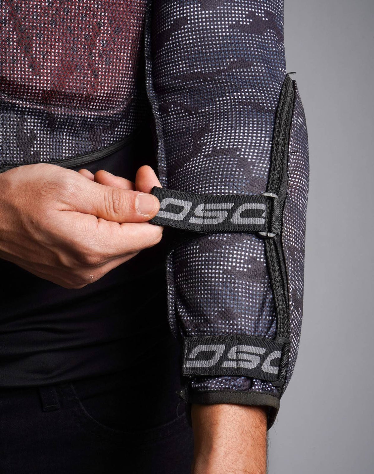 hook-and-loop forearm strap on DSG Bionic ADV Jacket