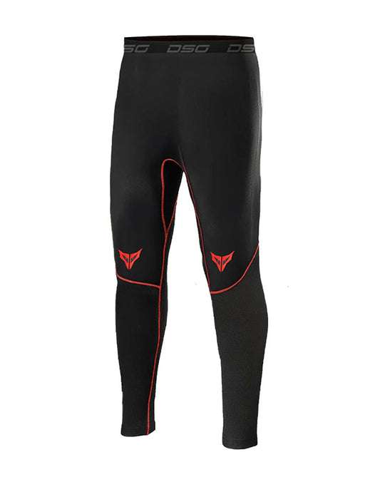 DSG Summer Base Layer Bottom, front view, compression fit with flat-lock seams