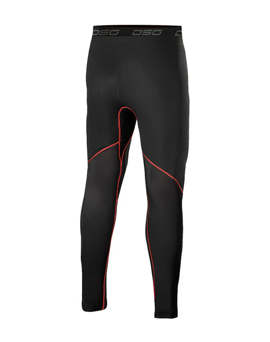 DSG Summer Base Layer Bottom, side view, showing leg-hugging compression construction