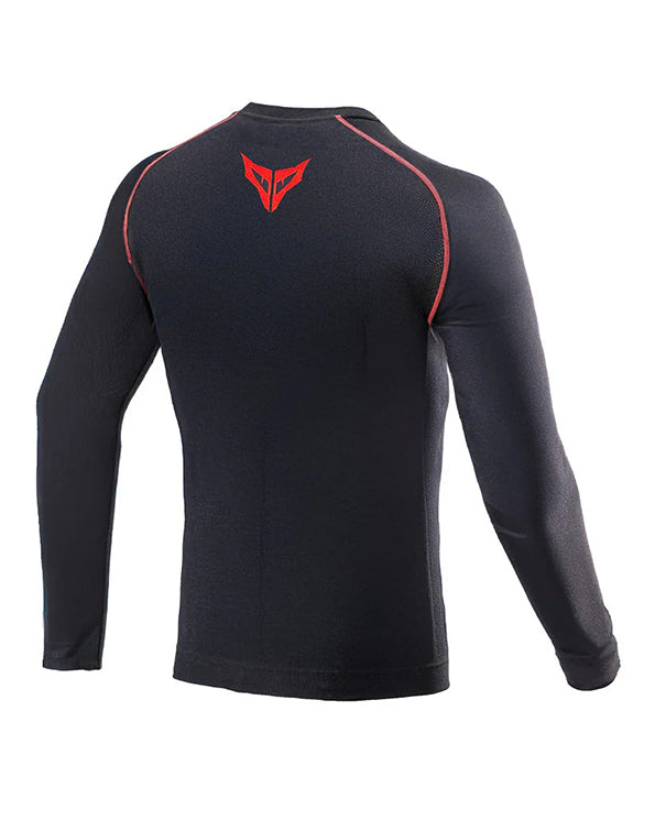 DSG Summer Base Layer Top, back view, moisture-wicking fabric construction