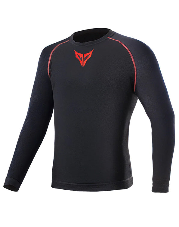 DSG Summer Base Layer Top, front view, compression fit with flat-lock seams