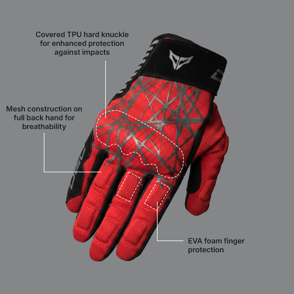 DSG Phoenix Air Riding Gloves planetdsg.com