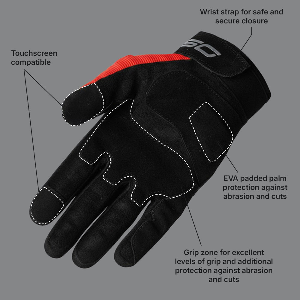 DSG Phoenix Air Riding Gloves planetdsg.com