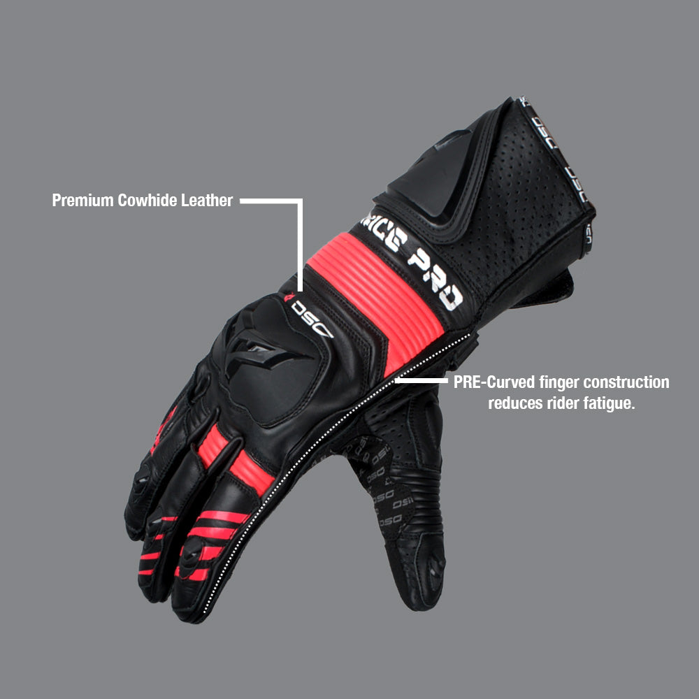 DSG RacePro Sport Riding Gloves 